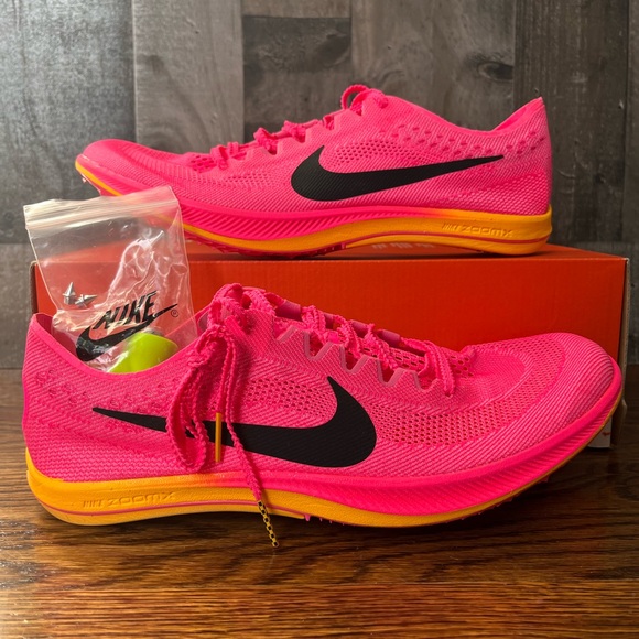 Nike Other - Nike Zoomx Dragonfly Hyper Pink Spike Track Shoes Mens Size 11 CV0400-600 No Lid